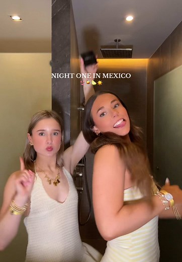 SPRING BREAK FESTIVITIES 🙌😋 #senior #springbreak #mexico #cancun #fyp #fypシ #seniorspringbreak #2025 #viral