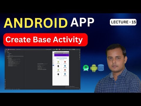 Create Base Activity with Common Action Bar in Android Studio