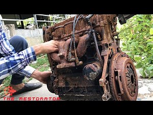 Restoration ENGINE CAR 4 Cylinder | Restore ENGINE CAR 1000HP