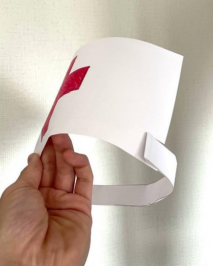 How to make Nurse cap easy - paper craft template free download #Shorts