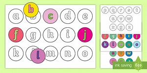Alphabet Letter Match Activity