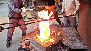 1.7M views · 3K reactions | Inside the forging factory Bearing Ring Production Line — Forging, Punching, Rolling #forging #machine #process #blacksmith #fblifestyle | Inside the factory | Facebook