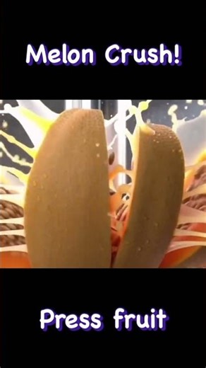 asmrㅣmelon 2 crushㅣcompress fruit