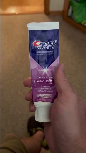 Crest 3D White Advanced Radiant Mint Toothpaste – Because Your Smile Deserves an Upgrade! 😁