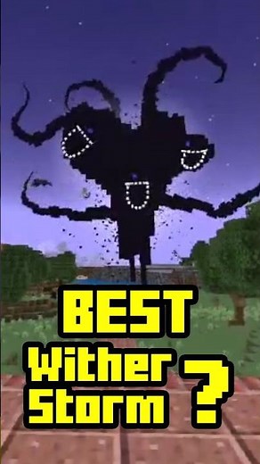 Best Wither Storm Mod? 😱 (Minecraft Bedrock/MCPE/Minecraft PE)