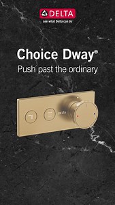 Discover the essence of modern showering with the new premium push button shower mixer from Delta Faucet. | Delta Faucet India