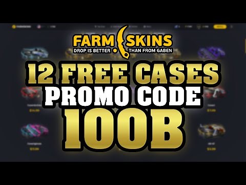 FARMSKINS PROMO CODE 2024/2025 - Best FarmSkins Free Cases & Codes (12 Free Cases) Farmskins Review
