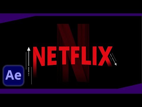 【素材配布中!】NETFLIX風ロゴアニメーションの作り方｜モーショングラフィックス【AfterEffects】アフターエフェクト