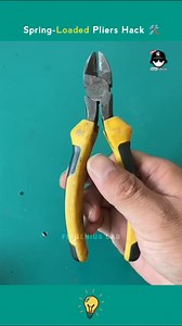 DIY Spring Pliers Hack 🔧 Tired of pliers without a spring? Here’s a genius hack to turn your ordinary pliers into self-opening spring pliers in just a few steps! Using a pen spring and simple drilling, you can make your tool more efficient and easier to use. Perfect for electricians, DIY lovers, and tool enthusiasts. DIY pliers hack, spring pliers, tool modification, repair hack, FixGenius Lab, simple life hack, electrician tools #DIY #LifeHack #FixGeniusLab #Tools #Pliers #GeniusHack | FixGeni