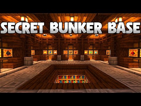 Minecraft Bunker Tutorial For Beginners