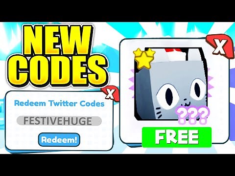 6 NEW SECRET *FESTIVE HUGE CAT* Codes in PET SIMULATOR X?! 6 NEW CODES ROBLOX Pet Simulator X