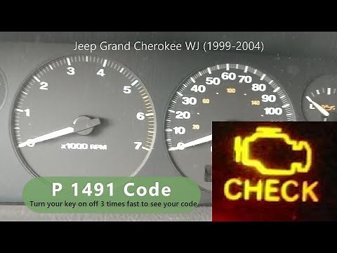 Jeep Grand Cherokee WJ Code P1491 Coolant Fan Relay Sensor Replacement