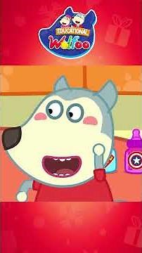 Baby Superheroes Battle! 🍼 Wolfoo learns how to take care of baby Jenny! #shorts #superheroes