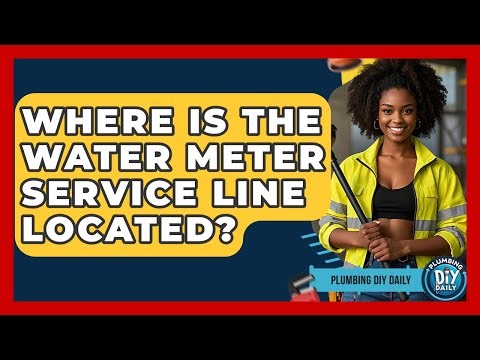 Where Is The Water Meter Service Line Located? - Plumbing DIY Daily