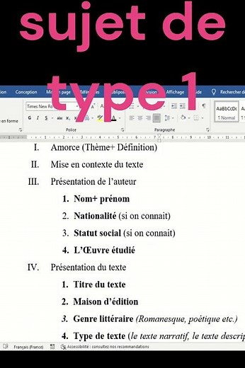 commentaire composé français, méthodologie