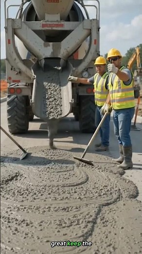 Concrete Pouring & Cement Mixer in Action | Ultra Realistic Road Construction 4K HDR