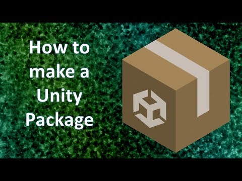 How to Export a Unity Prefab for future projects or for other Developers (Unity Package Tutorial)