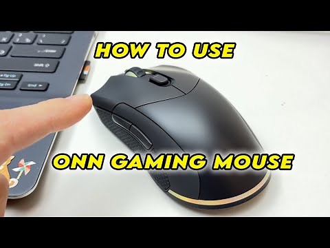 How to Use The Onn Wireless Gaming Mouse (Pair & Setup)