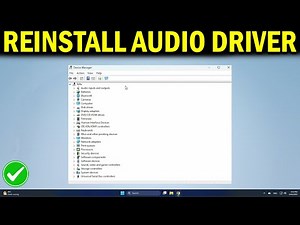 How To Reinstall the Audio Driver in Windows 11/10
