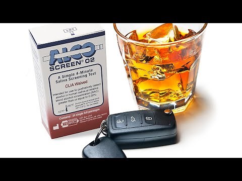 Alco Screen 02 saliva alcohol test instructions