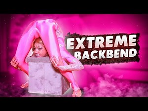 Flexshow Contortionist Alesya. Extreme Backbend. Flexible Girl. Contortion Routines.