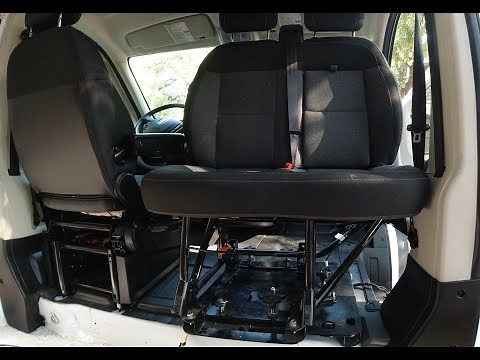 Promaster Swivel Bench Seat Installation
