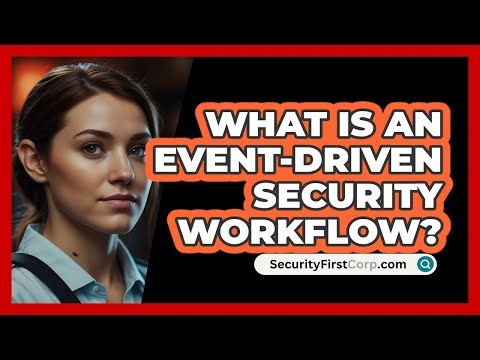What Is An Event-driven Security Workflow? - SecurityFirstCorp.com