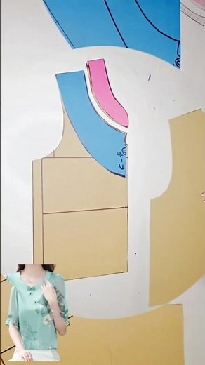 Simple Blouse Pattern Tutorial | Easy Blouse Design for Beginners (Step-by-Step Sewing)