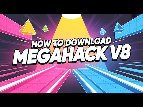 How to download MegaHack v8 PRO for FREE? Best Geometry Dash 2.2 Mod Menu Latest version 2025