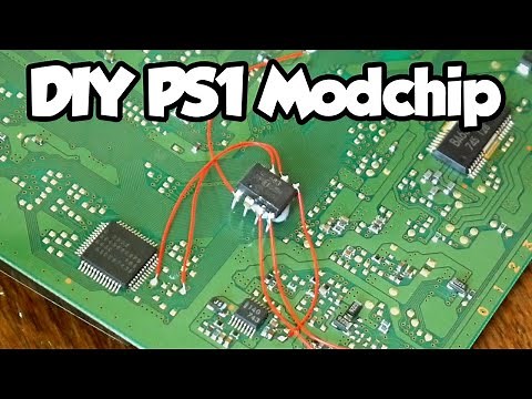 Making a PlayStation 1 modchip from SCRATCH