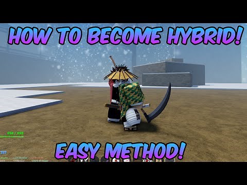 How To Become Hybrid in Project Slayers! (EASY METHOD!) | Project Slayers Update 1.5 Roblox