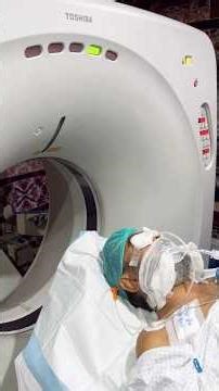 Intubated Patient MRI From Another Hospital Due unfunctionable MRI Machine #asmr #radiologist