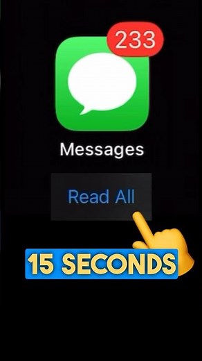 iPhone: Mark All Messages as Read