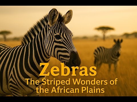 Zebras: The Striped Wonders of the African Plains