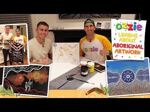 Learn About Aboriginal Art With Ozzie + Billy Reynolds | Indigenous Art Educational Video For Kids