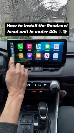 How to install CarPlay in your Toyota rav4 2019-2022! | Apple CarPlay& Android Auto#automobile