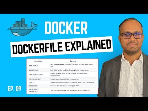 EP 09 - Dockerfile Explained: Write Your First Image (Step-by-Step)