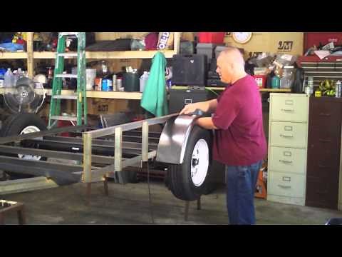 How to Build a Utility Trailer Full Video Parts 1-9 HD