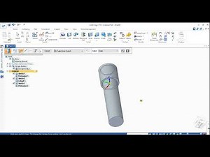 Siemens Solid Edge Threading command Tutorial
