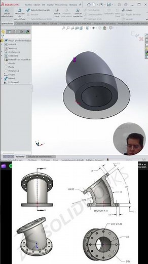 Solidworks CSWA Practice Problem 6.4 #tutorial #engineering #solidworks #caddesign #cswa #design