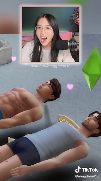 Reply to @megghead13 Science experiment no. 2: what do Sims look like when they woohoo in bed 🫣 #sims4 #thesims4 #simstok #simstips #twitchclips