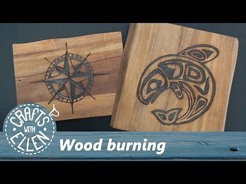 Pyrography (wood burning) for beginners