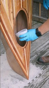 Kayak End Pours - reinforcement and adding handles