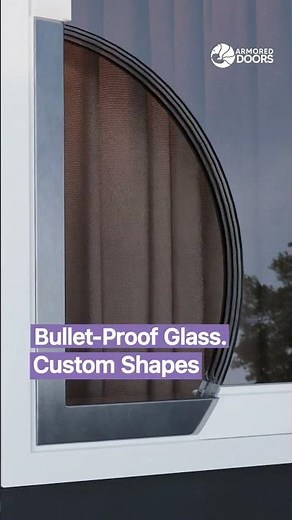 Steel Security Windows with Impact & Bullet Resistant Glazing