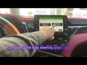 Toyota camry model 2023 RCD reset method [ Rear Camera Detection ]