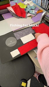 Perfect #quiltblock for someone who loves to #fish This die makes your #quilt so relatable. #sew #quiltersofinstagram #quilting #accuquilt #howtoquilt #accuquiltbuilt #quiltingfun #make #handmade #fabric @studio_e_fabrics | AccuQuilt