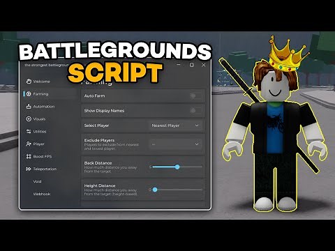 [FREE] The Strongest Battlegrounds (TSB) Script | Auto Kill Farm, Auto Ability, Aimbot | PC & MOBILE