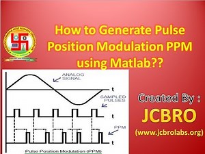How to Simulate PPM Modulation Technique using Matlab??