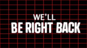 Download Well be right back with grid stream overlay for free