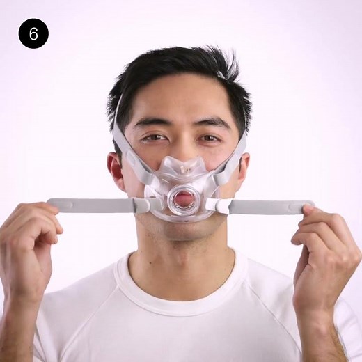 Fitting tips | Full face CPAP mask | ResMed AirFit™ F30